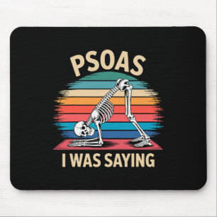 Yoga Psoas Ik zei het toch Muismat