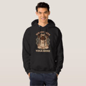 Yoga Pug Gift Hoodie (Voorkant volledig)