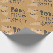 Yoga Pugs Cadeaupapier (Hoek)