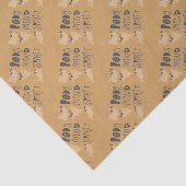 Yoga Pugs Tissuepapier (Detail)