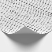 Yoga Puns en Grappige Yoga Citaten Cadeaupapier (Hoek)