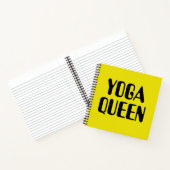 Yoga Queen notitieboek (Binnen)