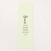 Yoga quote mint yogamat