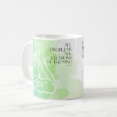 Yoga Quote Mok, Yoga Day Gift Mok (Voorkant links)