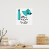 Yoga Quotes Poster (Keuken)