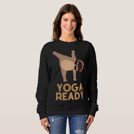 Yoga Ready Dog Trui (Voorkant volledig)
