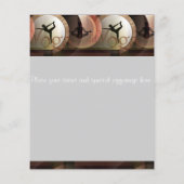 Yoga-reclameboodschapper Flyer (Achterkant)