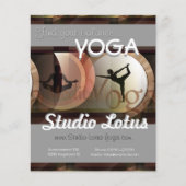Yoga-reclameboodschapper Flyer (Voorkant)