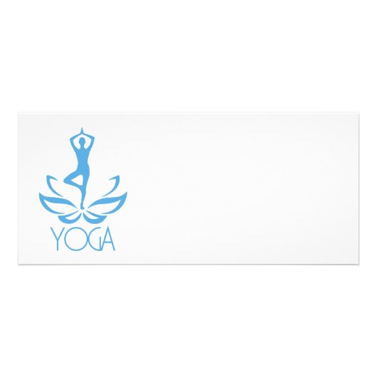 Yoga Reclamekaart (Voorkant)