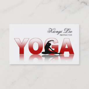 Yoga Reflections, Yoga Instructor, Yoga Class Visitekaartje