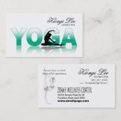 Yoga Reflections, Yoga Instructor, Yoga Class Visitekaartje (Voorkant / Achterkant)