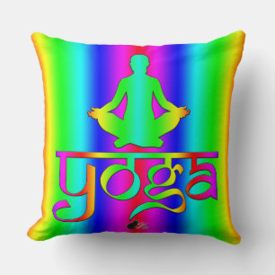 Yoga Regenboog Intenties Kussen
