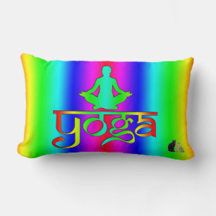 Yoga Regenboog Intenties Kussen