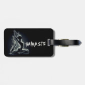 Yoga Reiki Instructeur One-Legged King Pigeon Pose Bagagelabel (Achterkant horizontaal)