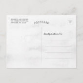 Yoga Reiki Instructeur One-Legged King Pigeon Pose Briefkaart (Achterkant)