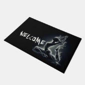 Yoga Reiki Instructeur One-Legged King Pigeon Pose Deurmat (Schuin)