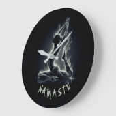 Yoga Reiki Instructeur One-Legged King Pigeon Pose Grote Klok (Hoek)