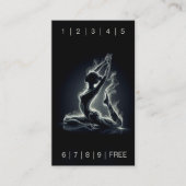 Yoga Reiki Instructeur One-Legged King Pigeon Pose Klantenkaartje (Voorkant)