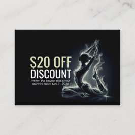 Yoga Reiki Instructeur One-Legged King Pigeon Pose Kortingskaartje