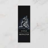 Yoga Reiki Instructeur One-Legged King Pigeon Pose Mini Visitekaartje (Voorkant)