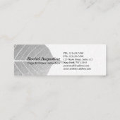 Yoga Reiki Instructeur One-Legged King Pigeon Pose Mini Visitekaartje (Achterkant)