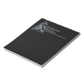 Yoga Reiki Instructeur One-Legged King Pigeon Pose Notitieblok (Linkerzijde)