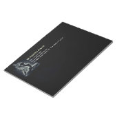 Yoga Reiki Instructeur One-Legged King Pigeon Pose Notitieblok (Schuin)