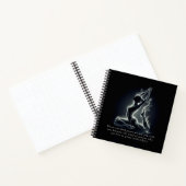 Yoga Reiki Instructeur One-Legged King Pigeon Pose Notitieboek (Binnen)