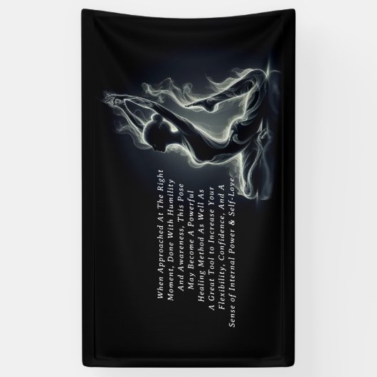 Yoga Reiki Instructeur One-Legged King Pigeon Pose Spandoek (Verticaal)