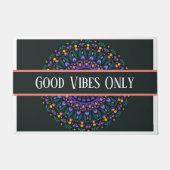 Yoga Reiki Meditation Instructor Good Vibes Only Deurmat (Voorkant)