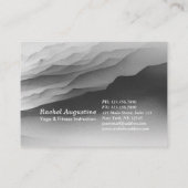 Yoga Reiki One-Legged King Pigeon Pose Waterverf Afsprakenkaartje (Achterkant)