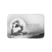 Yoga Reiki One-Legged King Pigeon Pose Waterverf Badmat (Voorkant)