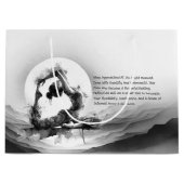 Yoga Reiki One-Legged King Pigeon Pose Waterverf Groot Cadeauzakje (Voorkant)