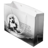 Yoga Reiki One-Legged King Pigeon Pose Waterverf Groot Cadeauzakje (Achterkant Gekanteld)