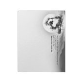 Yoga Reiki One-Legged King Pigeon Pose Waterverf Notitieblok (Linkerzijde)