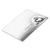 Yoga Reiki One-Legged King Pigeon Pose Waterverf Notitieblok (Schuin)