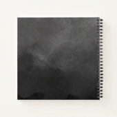 Yoga Reiki One-Legged King Pigeon Pose Waterverf Notitieboek (Achterkant)