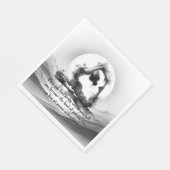 Yoga Reiki One-Legged King Pigeon Pose Waterverf Servet (Hoek)