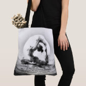 Yoga Reiki One-Legged King Pigeon Pose Waterverf Tote Bag (Dichtbij)