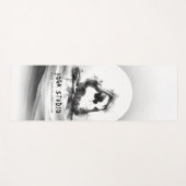 Yoga Reiki One-Legged King Pigeon Pose Waterverf Yogamat (Voorkant (horizontaal))