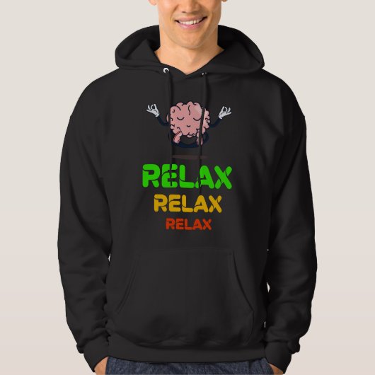 Yoga Relax Hoodie (Voorkant)