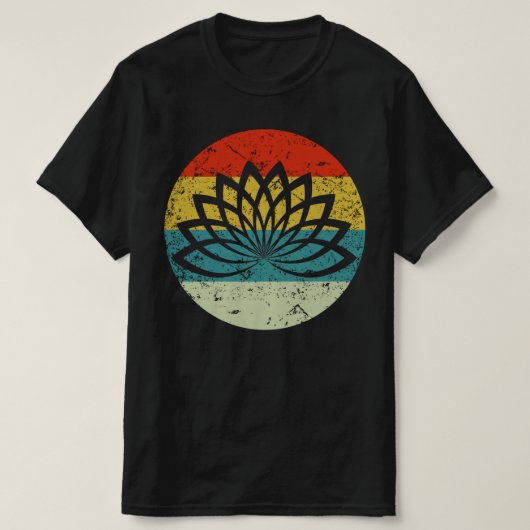 YOGA retro T-shirt (Design voorkant)
