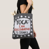 Yoga Review 5 sterren Canvas tas (Dichtbij)