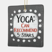 Yoga Review 5 sterren Ornament (Links)