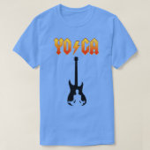 Yoga Rocks 1 T-shirt (Design voorkant)