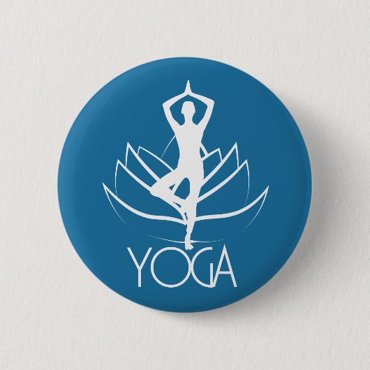 Yoga Ronde Button 5,7 Cm (Voorkant)