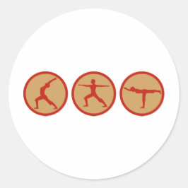 YOGA RONDE STICKER