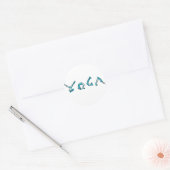 Yoga Ronde Sticker (Envelop)
