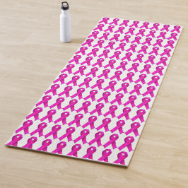 Yoga Roze Lint Borstkanker Bewustzijn Steun Yogamat