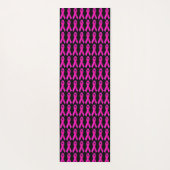 Yoga Roze Lintje Borstkanker Awareness Ondersteuni Yogamat (Achterkant)